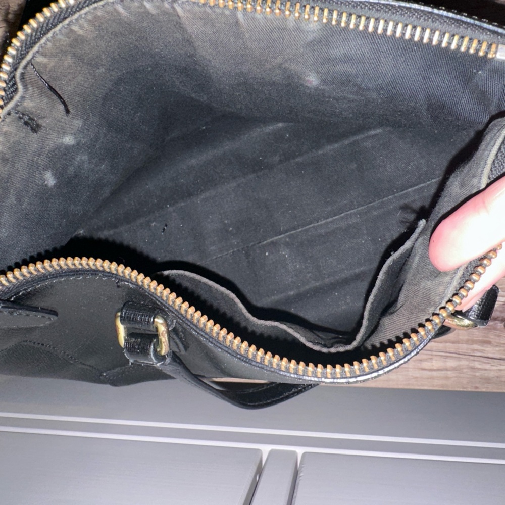 Coach Saffiano Satchel Mini Crossbody - Picture 4 of 8
